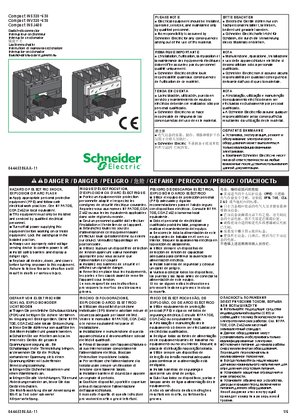 Compact INS320-630 - Compact INV320-630 - Compact INSJ400 - Switch-disconnector
