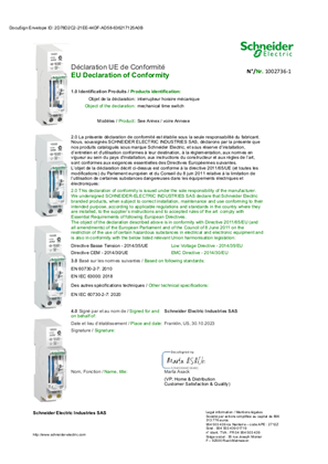 EU Declaration of Conformity