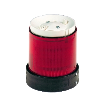 Harmony XVB Ø70 fényoszlop fénymodul, LED, folyamatos fényű, piros, 120VAC XVBC2G4