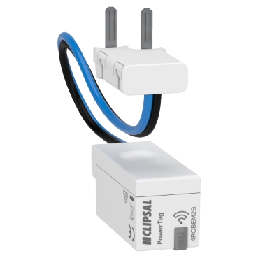 PowerTag, Energy Sensor Wiser Energy Phase Neutral 63A 1P+N Bottom Position, 63A 1P+N Bottom Position