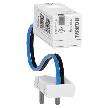 PowerTag, Energy Sensor Wiser Energy Phase Neutral 63A 1P+N Top Position, 63A 1P+N Top Position