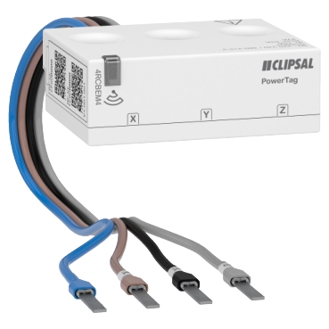 PowerTag, Energy Sensor Wiser Energy Flex 63A 3P+N Top And Bottom Position, 63A 3P+N Top And Bottom Position