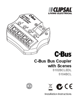 Installation instructions for 5102BCLEDL