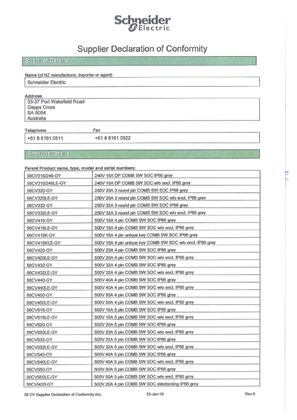 56 Series, 56CV432, Supplier Declaration of Conformity