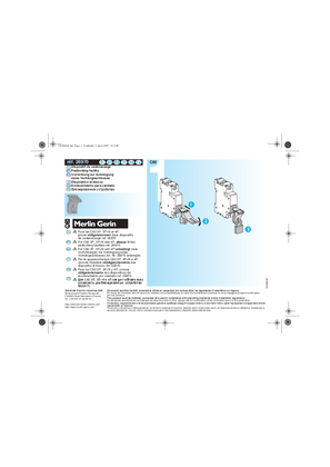 Padlocking facility - 26970 - Instruction Sheet