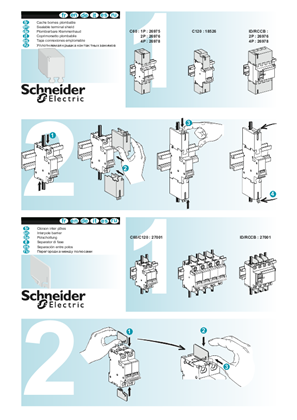 Terminal shield, Barrier, Screw shields