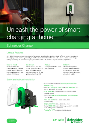Schneider Charge Brochure
