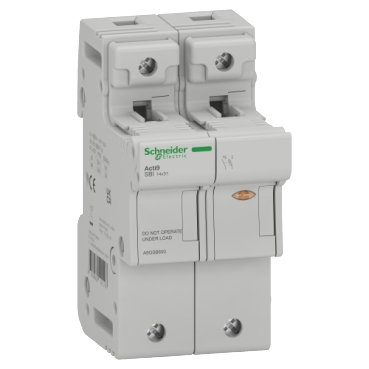 "ACTI9 SBI Olvadóbiztosítós szakaszoló, 1P-N, 14x51mm, 500V" A9GSB650