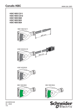 KBC1oDCooo - 10/16A TAP-OFF UNIT - Instruction Sheet