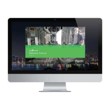 1 License for EcoStruxure Machine Advisor Premium, 12 month e-mail ESEMAMCZTSXAZZ