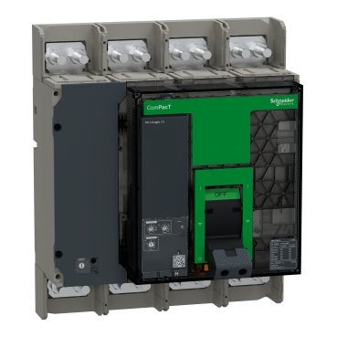 "NS 1250 H 4P fix kézi vezérlésű készülék mellső csatlakozás Micrologic 2.0" C125H420FM