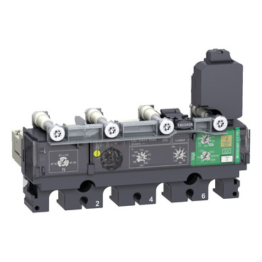Kioldóegység MicroLogic 4.2 AB   ComPacT NSX 100/160/250 megszakítóhoz, elektronikus, beállítás 100 A, 4P4d C1044B100