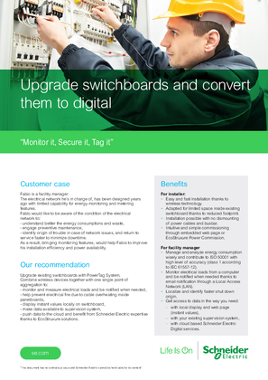 Upgrade switchboards and convert them to digital