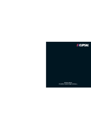 30 Series Mechanisms, A tradition of great design continues