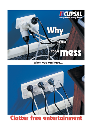 Powertainment, Why settle for a mess when you can have … clutter free entertainment