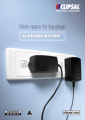 Gangbusters™, More space for big plugs