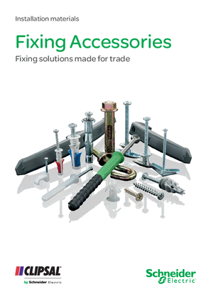 Fixing Accessories - Fixing solutions made for trade. Installation materials, 124850