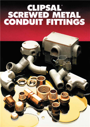 Clipsal Screwed Metal Conduit Fittings, 621609