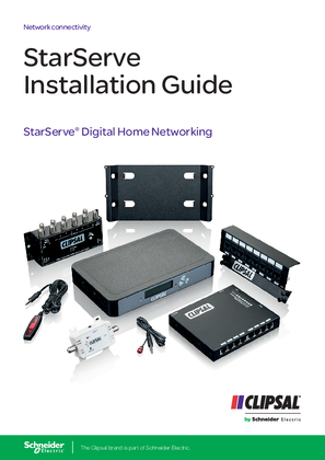 StarServe Digital Home Networking Installation Guide, 134783