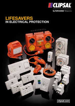 Clipsal Lifesavers in Electrical Protection - 22498