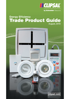 Energy Efficiency Trade Product Guide, 20742