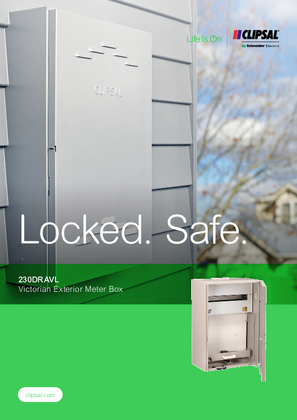 230DRAVL Victorian Exterior Meter Box - Locked. Safe, 998-19705677_AU