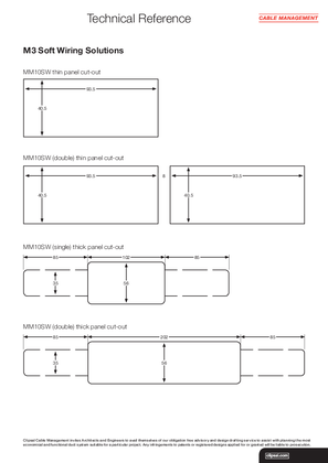 Technical Information - M3 Soft Wiring Solutions