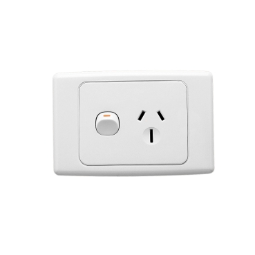 2000 Series, Single Switch Socket Outlet, 250V, 15A