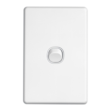Classic C2000 Series, Flush Switch, 1 Gang, 250VAC, 10A, Standard, Vertical