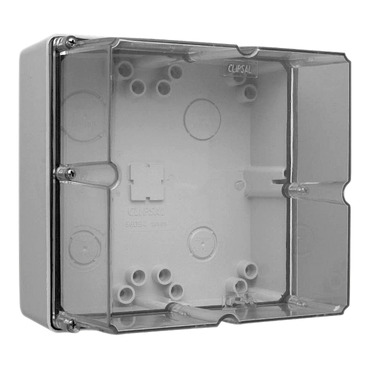 Clipsal - 56 Series, Adaptable Enclosure, Deep, 4 Gang, 198x198x140mm