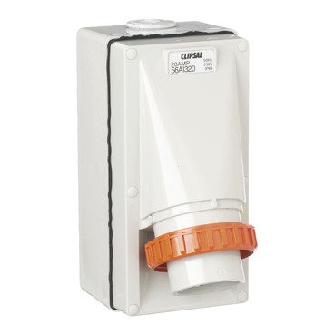 Clipsal - 56 Series, Appliance Inlet, IP66, 250V 20A - 3 Round Pins