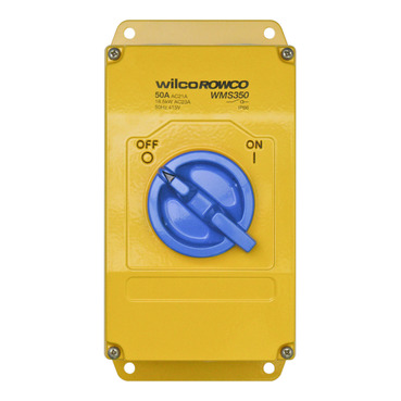 Metal Clad, Switch, 4 Pole, 50A, 415V, SB BSMT Cast Aluminium Material