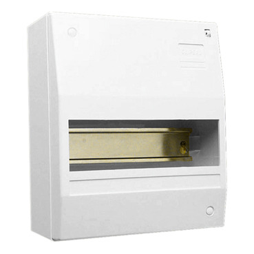 Max 4 Consumer Switchboards, Switchboard Enclosure, Series 4CC, 9 Module, Surface Mount, Full DIN Rail