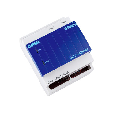 C-Bus Control And Management System, DALI Gateway For 2 Dali Networks, DIN Rail Mounted