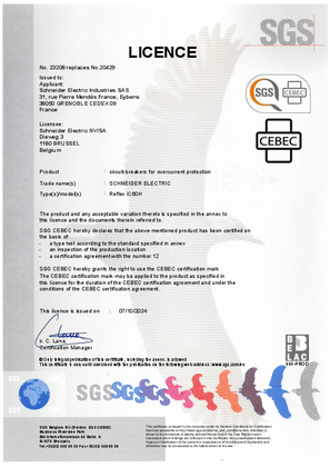 CEBEC certificate