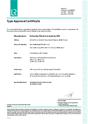 Type Approval Certificate