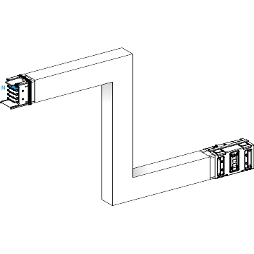 CANALIS - ZED - UPWARD OR DOWNWARD - A B C M-TO-M - 630A KSA630DZE43A