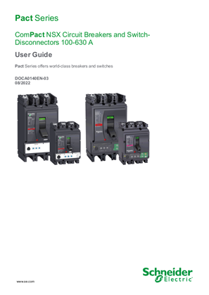 ComPact NSX100-630 - User Guide
