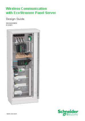 Wireless Communication Architectures With EcoStruxure Panel Server - Design Guide