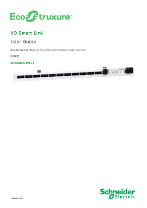 EcoStruxure I/O Smart Link - User Guide
