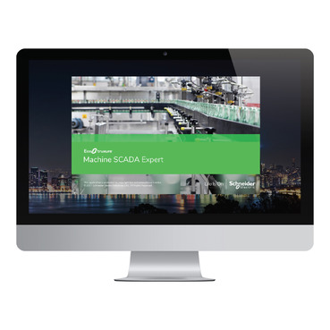 License upgrade for third party runtime license, EcoStruxure Machine SCADA Expert, supervision, 64000 tags, digital HMIEMSE3PUG64KRTA