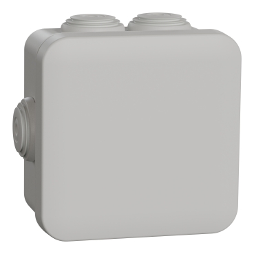 Mureva BOX - junction box - 7 grommets Ø20 - 80x80x45 mm ENN05004