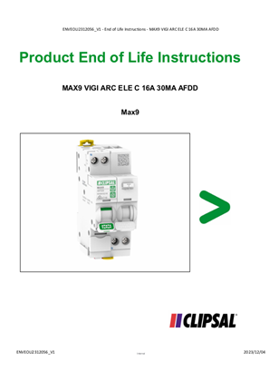 MAX9 VIGI ARC ELE C  AFDD