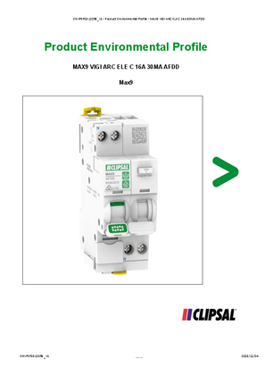 MAX9 VIGI ARC ELE C 16A 30MA AFDD