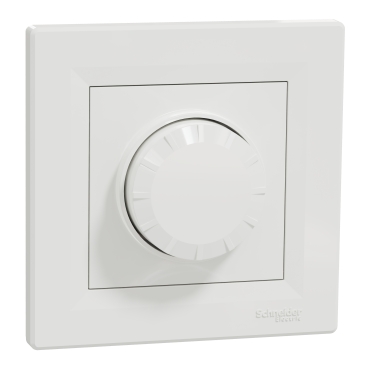ASFORA LED fényerőszabályzó, univerzális, 370 W, kerettel, fehér EPH6800121