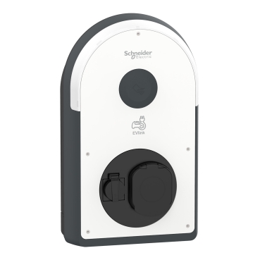 EVlink ProAC töltőállomás 3*32A - 22kW - T2S + 6mA RDC-DD védelem + MNx + TE dugalj EVB3S22N4E