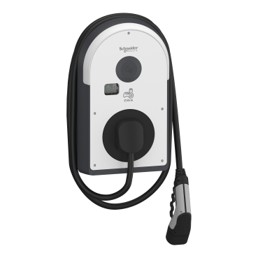 EVlink ProAC töltőállomás 1*32A - 7,4kW - kábellel + 6mA RDC-DD védelem + 30mA Asi ÁVK + MNx + MID mérő EVB3S07NCAM