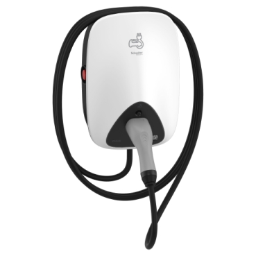 EVlink Home, Charging Station, 1P+N, Attached Cable 5m, 7.4kW, 32A, With RDC-DD