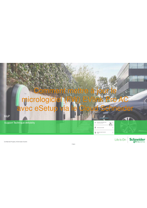 EVlink Pro AC - Release Note, Update Processus