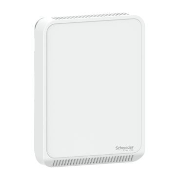 Sensor, SpaceLogic SLA Series, air quality, CO2, VOC, humidity, temperature, room, analog outputs, matte white housing SLASXCV2